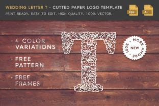 Elevating Brand Identity with the Wedding Letter T - Logo Template