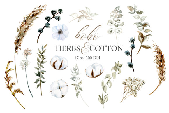 Elevating Digital Design with Boho Watercolor Floral Clipart: A Comprehensive Guide