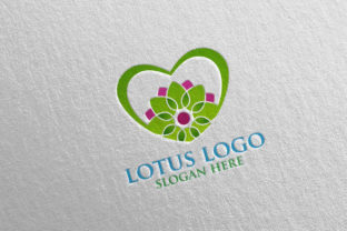 Elevating Wellness Branding: The Strategic Value of Yoga and Spa Lotus Flower Logo 8