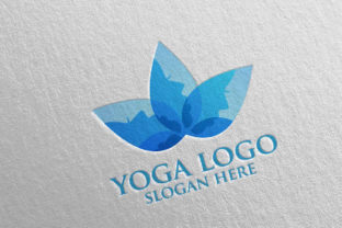 Yoga and Spa Lotus Flower Logo 2 Design Guide