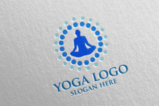 Yoga and Spa Lotus Flower Logo 33: A Comprehensive Branding Asset